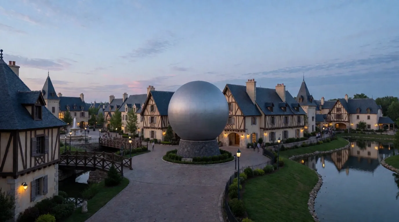 Europa-Park Frankreich Themenbereich